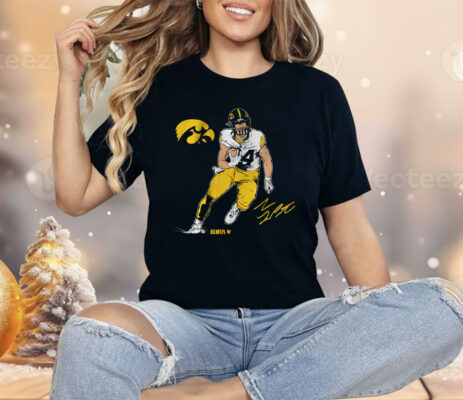 Iowa Football Sam LaPorta Superstar Pose Shirt