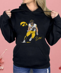 Iowa Football Sam LaPorta Superstar Pose Shirt
