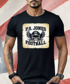 Jack O'Neal Tribute Wear P.S. Jones Middle School Football Shirt