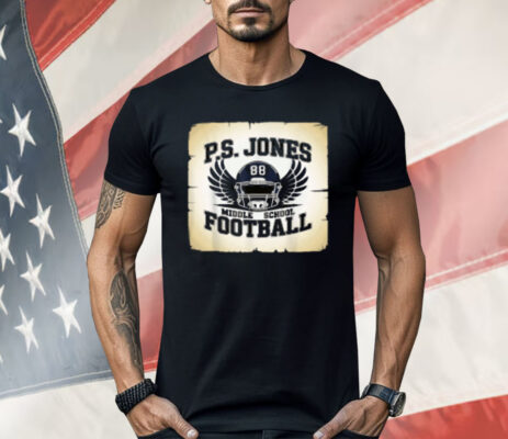 Jack O'Neal Tribute Wear P.S. Jones Middle School Football Shirt
