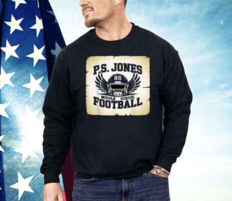 Jack O'Neal Tribute Wear P.S. Jones Middle School Football Shirt