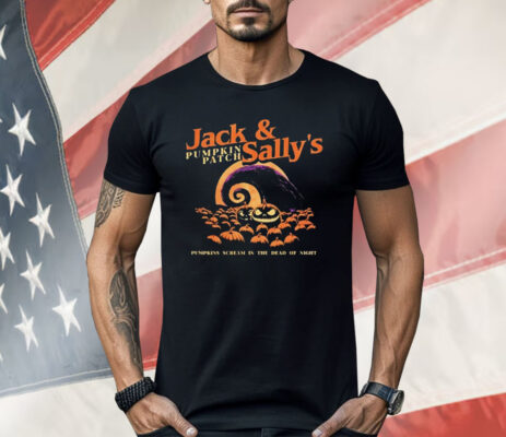 Jack And Sally’s Pumpkin Patch Shirt 