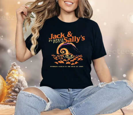 Jack And Sally’s Pumpkin Patch Shirt 