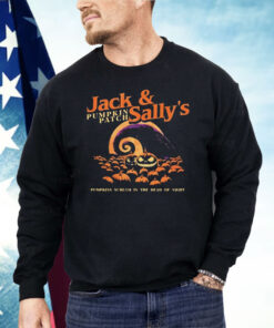 Jack And Sally’s Pumpkin Patch Shirt