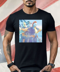 Jason Voorhees Freddy Krueger Michael Myers Titanic Halloween Shirt