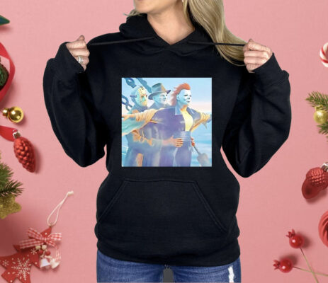 Jason Voorhees Freddy Krueger Michael Myers Titanic Halloween Shirt