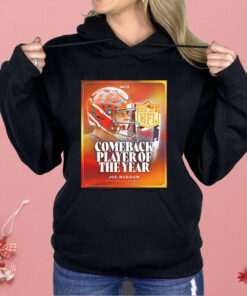 Joe Burrow Cincinnati Bengals Comeback Player Of The Year NFL Shirt