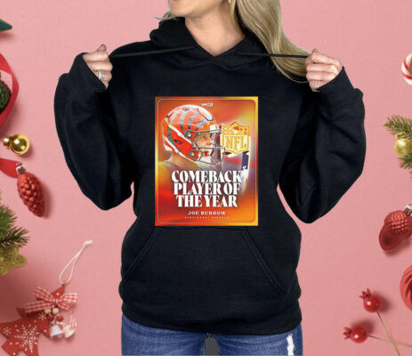 Joe Burrow Cincinnati Bengals Comeback Player Of The Year NFL Shirt