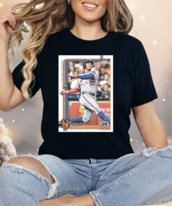 Juan Soto New York Mets Topps Baseball Card Player Shirt