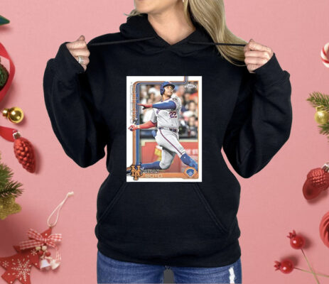 Juan Soto New York Mets Topps Baseball Card Player Shirt