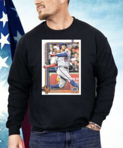 Juan Soto New York Mets Topps Baseball Card Player Shirt