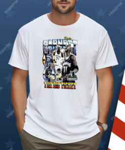 Kevin Garnett Minnesota Timberwolves Hardwood Classics Commemorative Player Collage Shirt