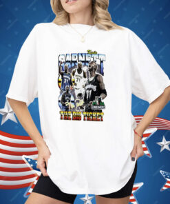 Kevin Garnett Minnesota Timberwolves Hardwood Classics Commemorative Player Collage Shirt