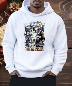 Kevin Garnett Minnesota Timberwolves Hardwood Classics Commemorative Player Collage Shirt