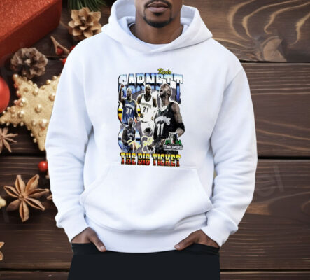 Kevin Garnett Minnesota Timberwolves Hardwood Classics Commemorative Player Collage Shirt 