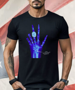 Kobe Bryant LA Lakers X-Ray Broken Torn Scapholunate Ligament Shirt