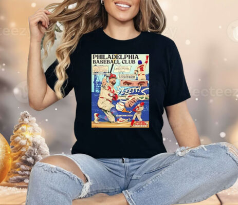 Kyle Schwarber Philadelphia Phillies Baseball Club Comic Shirt