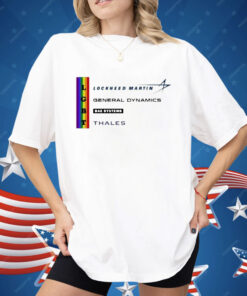 LGBT Lockheed Martin General Dynamics Bea Systems Thales Shirt