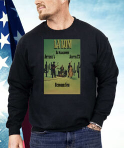La Lom El Marchante 10-5-2025 Austin TX Cactus Shirt