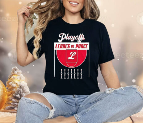 Leones De Ponce Basketball Playoffs 2025 Shirt