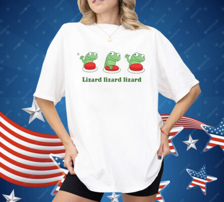 Lizard Lizard Lizard Funny Meme Shirt 