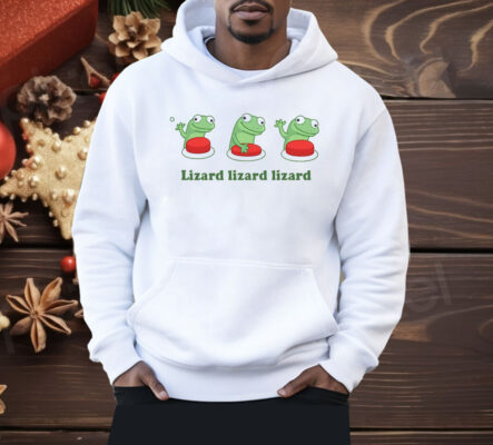 Lizard Lizard Lizard Funny Meme Shirt 