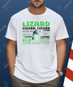 Lizard Lizard Lizard Shirt