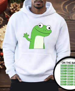 Lizard Lizard Lizard Meme Button Shirt