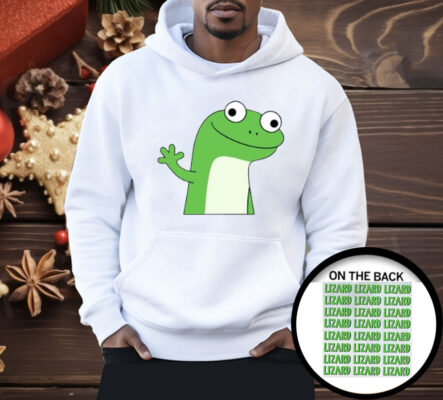 Lizard Lizard Lizard Meme Button Shirt