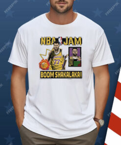 Luka Doncic Lakers NBA Jam Boom Shakalaka Shirt
