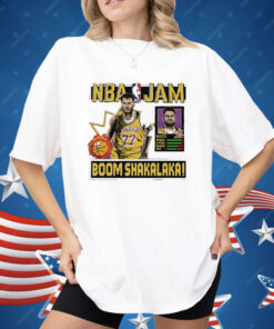 Luka Doncic Lakers NBA Jam Boom Shakalaka Shirt