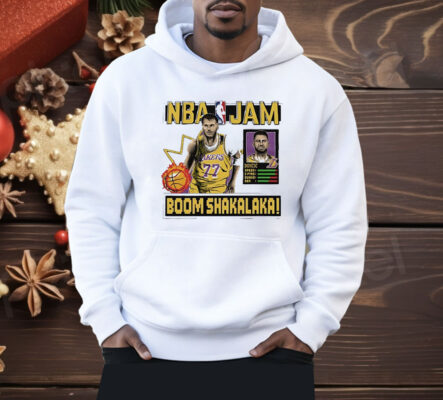 Luka Doncic Lakers NBA Jam Boom Shakalaka Shirt