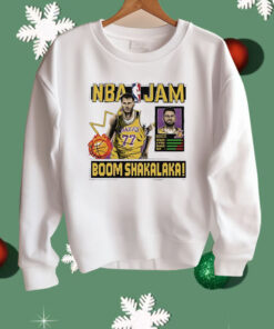 Luka Doncic Lakers NBA Jam Boom Shakalaka Shirt