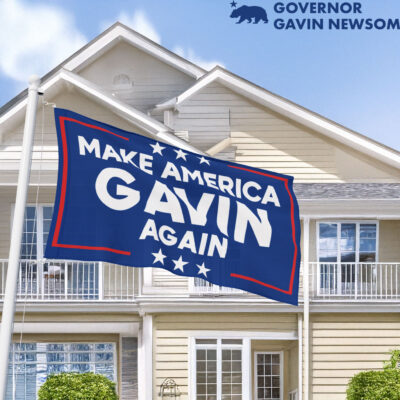 Make America Gavin Again Flag