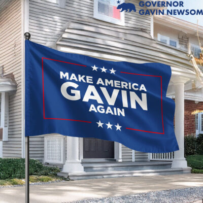 Make America Gavin Again Flag