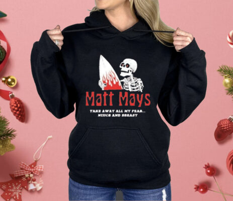 Matt Mays Take Away All My Fear Nice And Easy Skeleton Shirt
