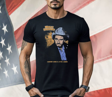 Merle Haggard Country Music’s Living Legend Shirt 