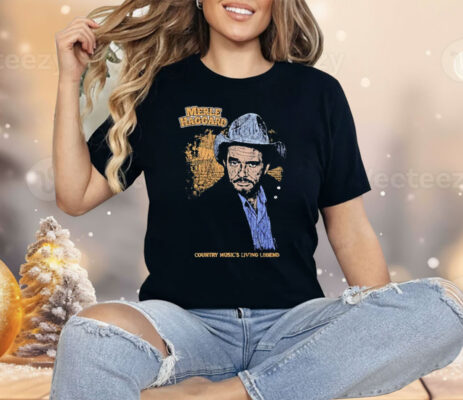 Merle Haggard Country Music’s Living Legend Shirt 