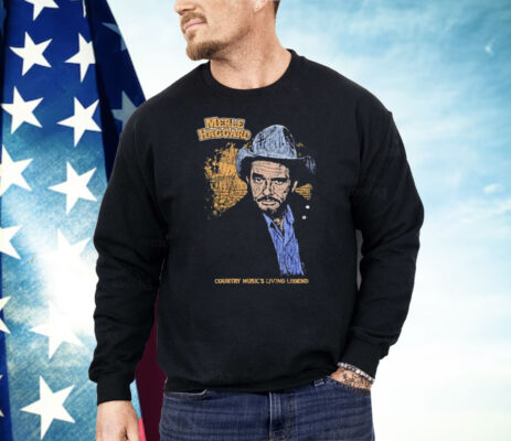 Merle Haggard Country Music’s Living Legend Shirt 
