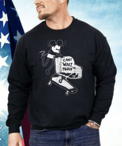 Mickey Mouse Can’t Wait To Die Shirt