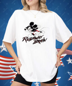 Mickey Mouse Runaway Brain Shirt