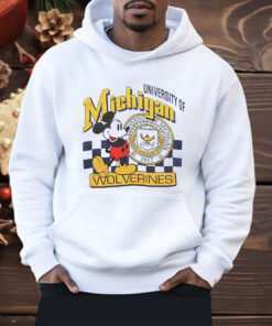 Mickey Mouse University Of Michigan Wolverines 1817 Shirt