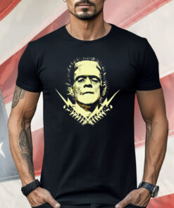 Monsters Frankenstein Rock Rebel Universal Glow In The Dark Shirt