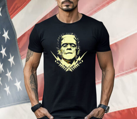 Monsters Frankenstein Rock Rebel Universal Glow In The Dark Shirt