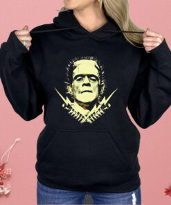 Monsters Frankenstein Rock Rebel Universal Glow In The Dark Shirt