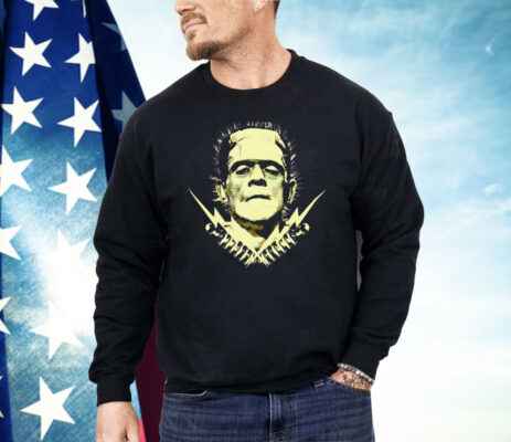 Monsters Frankenstein Rock Rebel Universal Glow In The Dark Shirt