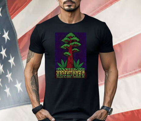 Moonalice At Cannifest On Aug 31 2025 Tree Shirt