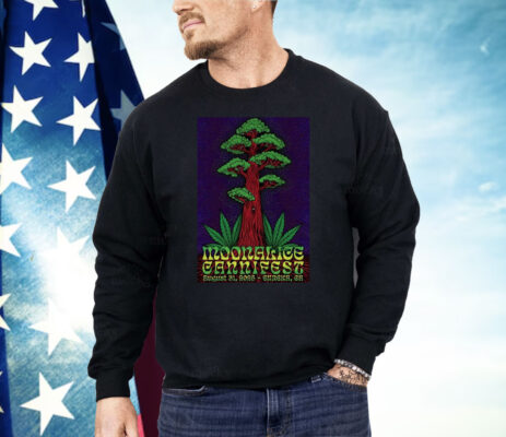 Moonalice At Cannifest On Aug 31 2025 Tree Shirt