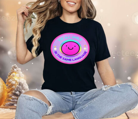 Multilingual Bilingual Global Inclusive Diversity Happy Shirt