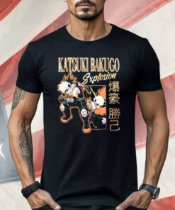 My Hero Academia Katsuki Bakugo Explosion Girls Shirt